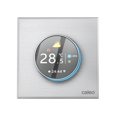 Терморегулятор CALEO С938 Wi-Fi встраиваемый, цифровой, программируемый, 3,5 кВт (белый)