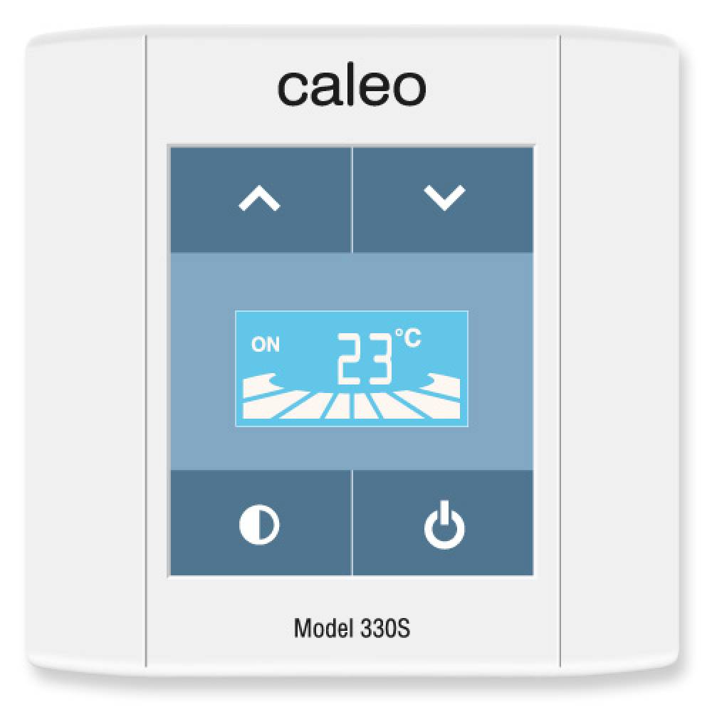 Терморегулятор CALEO 330S встраиваемый сенсорный, 3 кВт