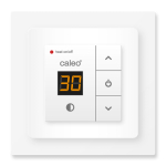 Терморегулятор CALEO 720 с адаптерами, встраиваемый цифровой, 3,5 кВт