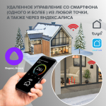 Терморегулятор CALEO C933 Wi-Fi встраиваемый, цифровой, программируемый, 3,5 кВт (белый)