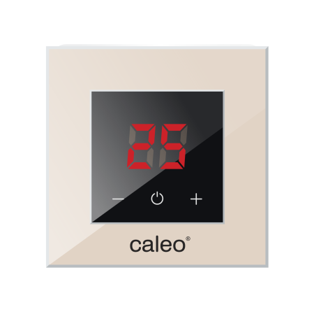 Терморегулятор CALEO NOVA встраиваемый цифровой, 3,5 кВт, бежевый